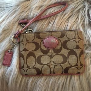 Coach wristlet